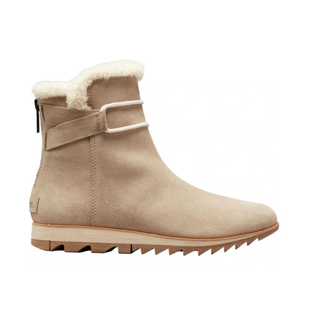 SOREL Harlow Cozy Shearling Bootie Boots NWOT Size 10 - Picture 4 of 12